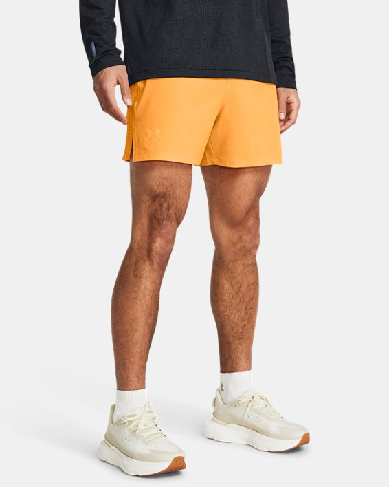 UA Launch Elite Shorts für Herren (13 cm), Orange, pdpMainDesktop image number 0
